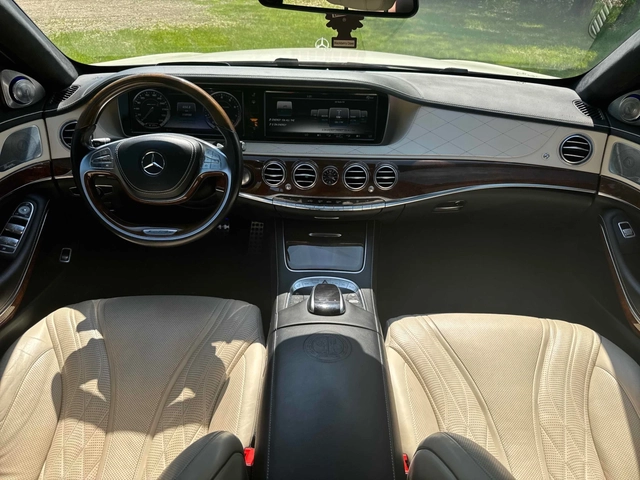 Mercedes-Benz S 63 AMG БЯЛА ПЕРЛА / УНИКАТ / CARFAX - автомобили, коли, обяви за нови и употребявани 7