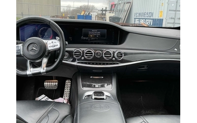Mercedes-Benz S 63 AMG 4MATIC+ * ПОДГРЕВ * ПАНОРАМА * 2 КЛЮЧА * BURMESTER - автомобили, коли, обяви за нови и употребявани 6