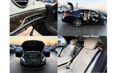 Mercedes-Benz S 63 AMG FACE-4x4-LAZER-VAKUM-DISTRONIK-KAMERA-ДЪЛГА БАЗА ! - автомобили, коли, обяви за нови и употребявани 16