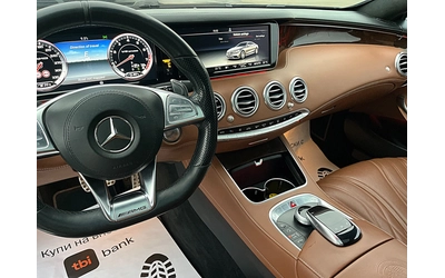 Mercedes-Benz S 63 AMG COUPE-DISTRONIK-PANORAMA-BURMEDTER-HEAD UP-FUL FUL - автомобили, коли, обяви за нови и употребявани 10