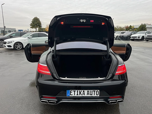Mercedes-Benz S 63 AMG COUPE-DISTRONIK-PANORAMA-BURMEDTER-HEAD UP-FUL FUL - автомобили, коли, обяви за нови и употребявани 14