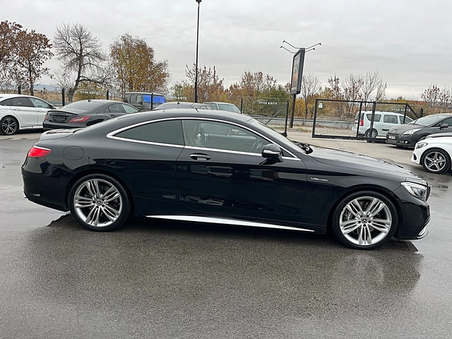 Mercedes-Benz S 63 AMG COUPE-DISTRONIK-PANORAMA-BURMEDTER-HEAD UP-FUL FUL - автомобили, коли, обяви за нови и употребявани 1