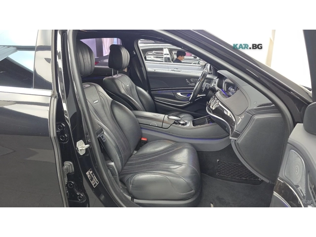 Mercedes-Benz S 63 AMG 4MATIC+ * КОЖА* ПОДГРЕВ* ОБДУХВ* BURMASTER* PANO* - автомобили, коли, обяви за нови и употребявани 10