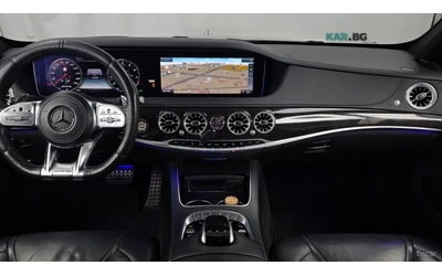 Mercedes-Benz S 63 AMG 4MATIC+ * КОЖА* ПОДГРЕВ* ОБДУХВ* BURMASTER* PANO* - автомобили, коли, обяви за нови и употребявани 6