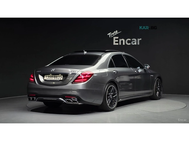 Mercedes-Benz S 63 AMG 4MATIC+ * ОБДУХВАНЕ* ПОДГРЕВ* ДИСТРОНИК* 360* - автомобили, коли, обяви за нови и употребявани 2