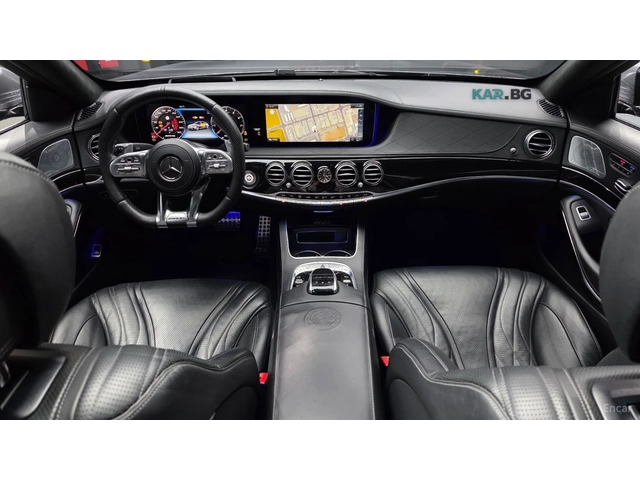 Mercedes-Benz S 63 AMG 4MATIC+ * ОБДУХВАНЕ* ПОДГРЕВ* ДИСТРОНИК* 360* - автомобили, коли, обяви за нови и употребявани 5