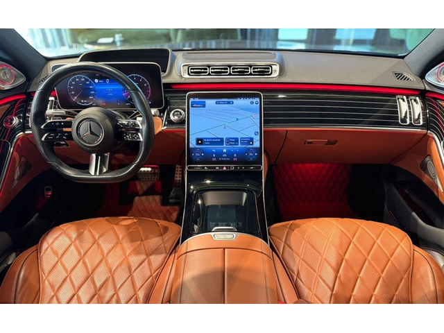 Mercedes-Benz S450 S450 Long 4Matic AMG-Line - автомобили, коли, обяви за нови и употребявани 13