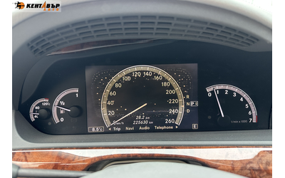 Mercedes-Benz S550 5.5i 388 к.с./ГАРАНЦИЯ ОТ КЕНТАВЪР - автомобили, коли, обяви за нови и употребявани 12