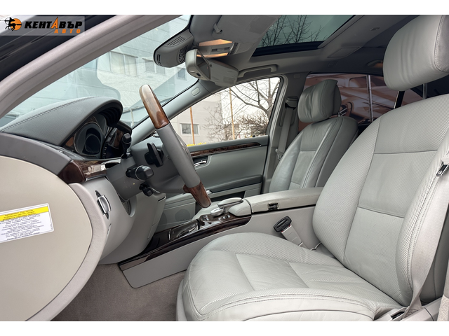 Mercedes-Benz S550 5.5i 388 к.с./ГАРАНЦИЯ ОТ КЕНТАВЪР - автомобили, коли, обяви за нови и употребявани 7