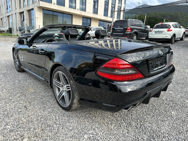 Mercedes-Benz SL 63 AMG Реални КМ Airscarf - автомобили, коли, обяви за нови и употребявани 12