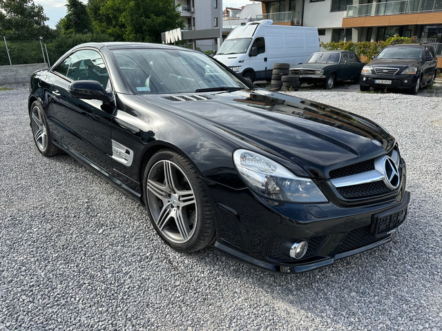 Mercedes-Benz SL 63 AMG Реални КМ Airscarf - автомобили, коли, обяви за нови и употребявани 1