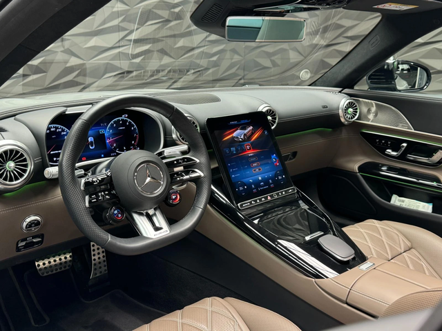 Mercedes-Benz SL 63 AMG 4Matic+ Lift* Burmester* Обдухване*  360 - автомобили, коли, обяви за нови и употребявани 11