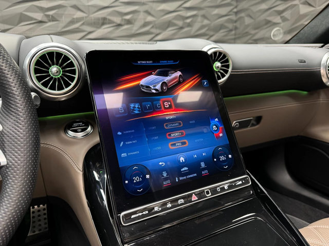 Mercedes-Benz SL 63 AMG 4Matic+ Lift* Burmester* Обдухване*  360 - автомобили, коли, обяви за нови и употребявани 14