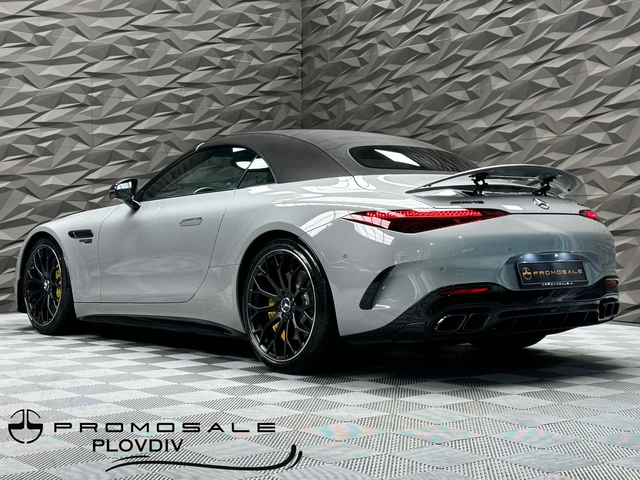 Mercedes-Benz SL 63 AMG 4Matic+ Lift* Burmester* Обдухване*  360 - автомобили, коли, обяви за нови и употребявани 2