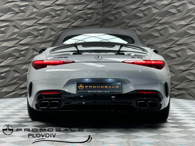 Mercedes-Benz SL 63 AMG 4Matic+ Lift* Burmester* Обдухване*  360 - автомобили, коли, обяви за нови и употребявани 3