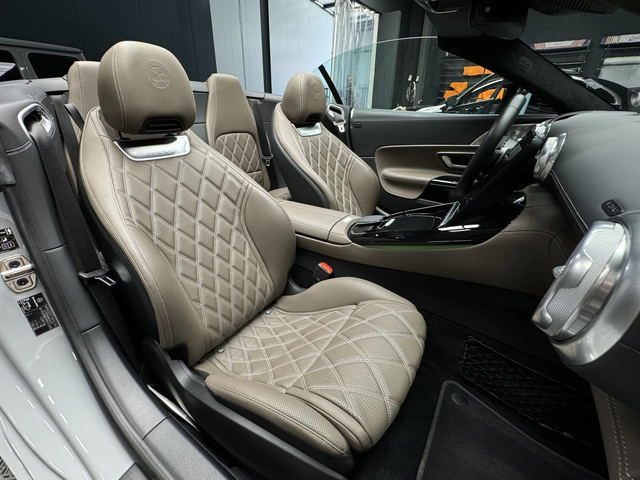 Mercedes-Benz SL 63 AMG 4Matic+ Lift* Burmester* Обдухване*  360 - автомобили, коли, обяви за нови и употребявани 9