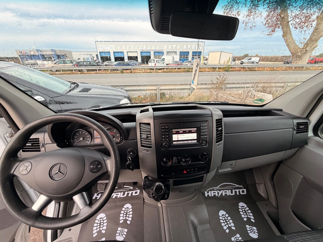 Mercedes-Benz Sprinter 313 2.2d= MAXI= 3L/3H= LANE KEEP= BLIND SPOT= КАМЕРА= - автомобили, коли, обяви за нови и употребявани 9
