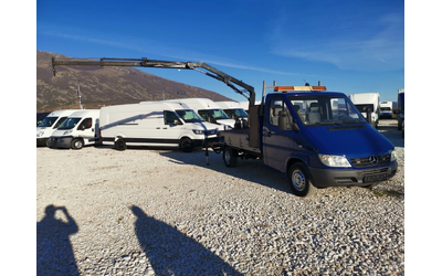 Mercedes-Benz Sprinter 313 КРАН - автомобили, коли, обяви за нови и употребявани 11
