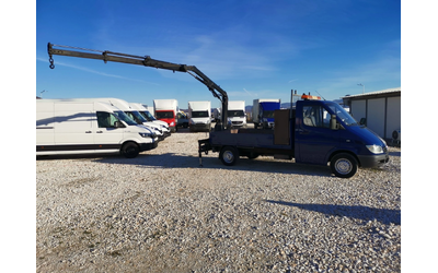 Mercedes-Benz Sprinter 313 КРАН - автомобили, коли, обяви за нови и употребявани 12