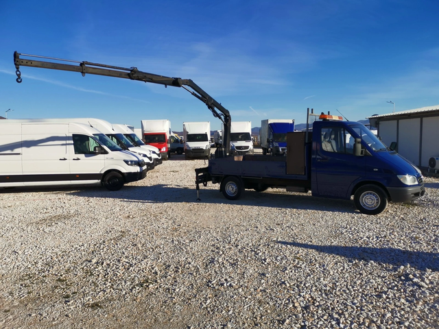 Mercedes-Benz Sprinter 313 КРАН - автомобили, коли, обяви за нови и употребявани 12
