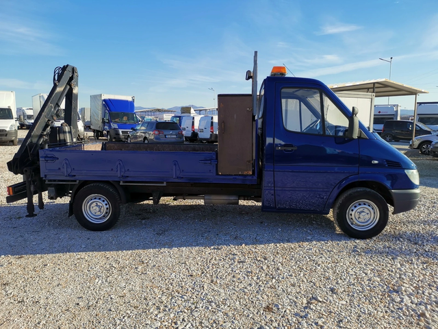 Mercedes-Benz Sprinter 313 КРАН - автомобили, коли, обяви за нови и употребявани 5