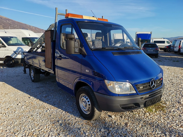 Mercedes-Benz Sprinter 313 КРАН - автомобили, коли, обяви за нови и употребявани 6
