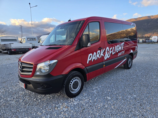 Mercedes-Benz Sprinter 313 CDI, 9 местен, Клима, Нави, ЕВРО 6 /ЛИЗИНГ - автомобили, коли, обяви за нови и употребявани 0