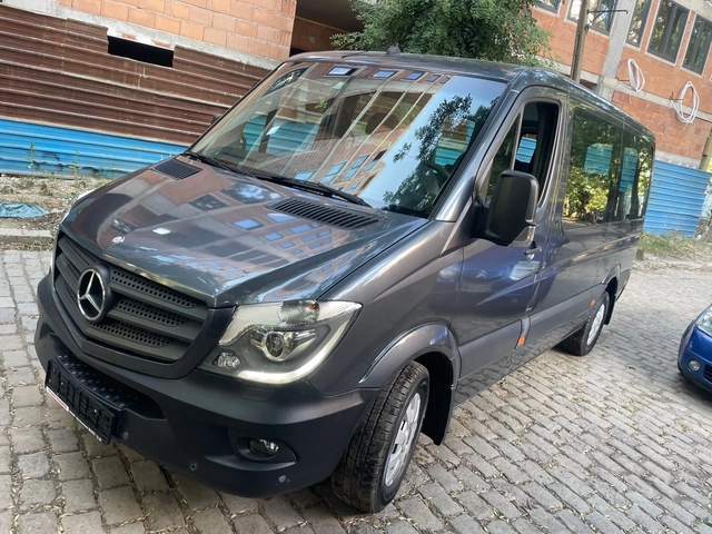 Mercedes-Benz Sprinter 313 CDi 9места, Ксенон, Автоматтик - автомобили, коли, обяви за нови и употребявани 3