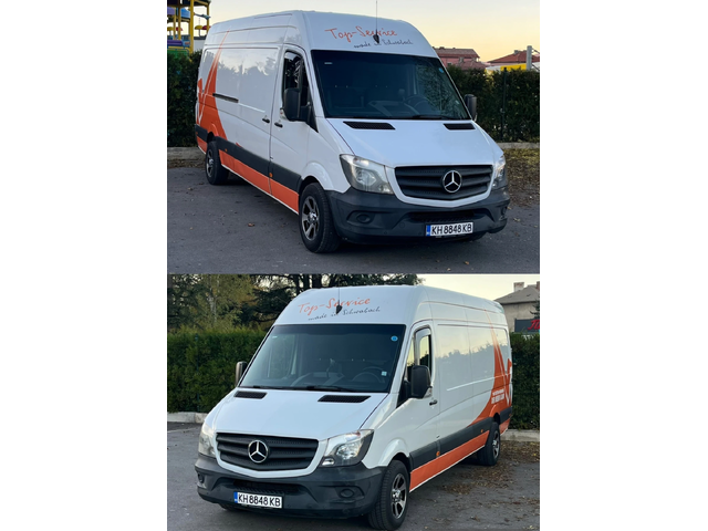 Mercedes-Benz Sprinter 316 МАКСИ* КЛИМАТРОНИК* ОБСЛУЖЕН* СОБСТВЕН ЛИЗИНГ - автомобили, коли, обяви за нови и употребявани 1