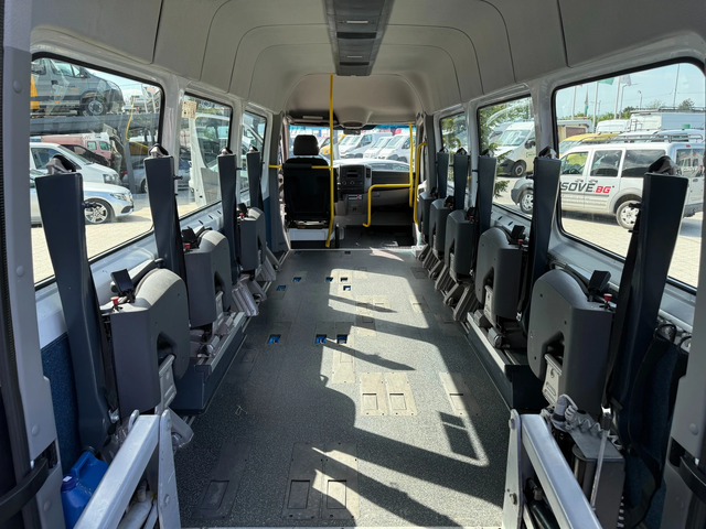 Mercedes-Benz Sprinter 313CDI 9-местен Клима Maxi + Рампа - автомобили, коли, обяви за нови и употребявани 13