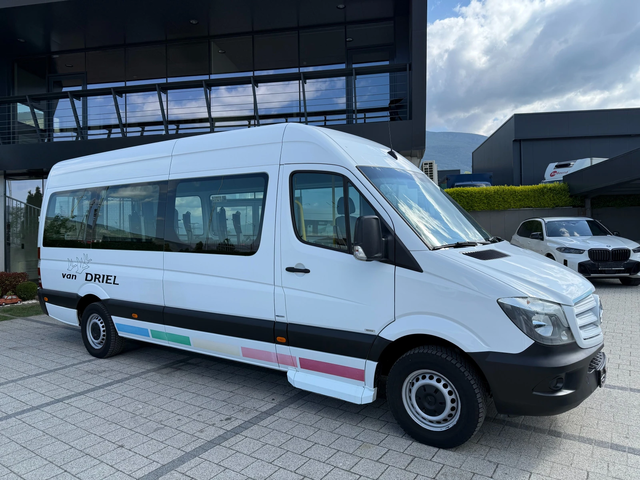 Mercedes-Benz Sprinter 313CDI 9-местен Клима Maxi + Рампа - автомобили, коли, обяви за нови и употребявани 1