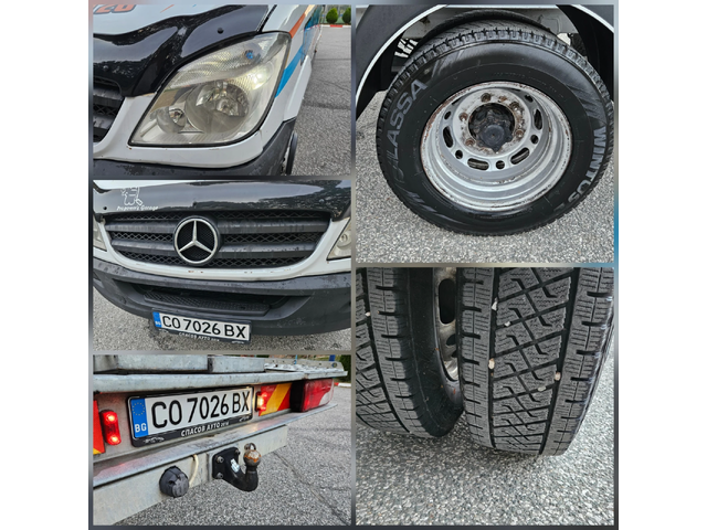 Mercedes-Benz Sprinter 411 2.2 Cdi КЛИМА/ПЕЧКА/СПЕЦИАЛЕН - автомобили, коли, обяви за нови и употребявани 16