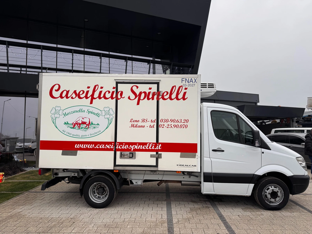 Mercedes-Benz Sprinter 413 CDI Хладилен + ток Клима 3.42м. до 3.5т. - автомобили, коли, обяви за нови и употребявани 9