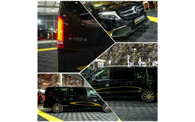 Mercedes-Benz V 300 D 7+ 1 LONG FULL AMG LINE BURMEISTER ЛИЗИНГ 100% - автомобили, коли, обяви за нови и употребявани 16