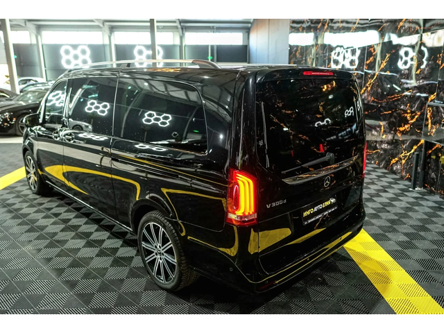 Mercedes-Benz V 300 D 7+ 1 LONG FULL AMG LINE BURMEISTER ЛИЗИНГ 100% - автомобили, коли, обяви за нови и употребявани 6
