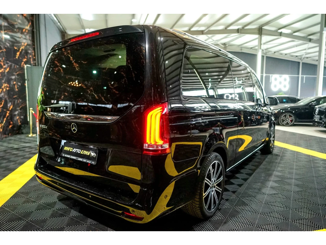 Mercedes-Benz V 300 D 7+ 1 LONG FULL AMG LINE BURMEISTER ЛИЗИНГ 100% - автомобили, коли, обяви за нови и употребявани 8