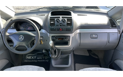 Mercedes-Benz Viano 2.2CDI 109HP 5+ 1 АВТОМАТИК - автомобили, коли, обяви за нови и употребявани 9