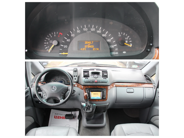 Mercedes-Benz Viano 3.2i    7+ 1 МЕСТА - автомобили, коли, обяви за нови и употребявани 12