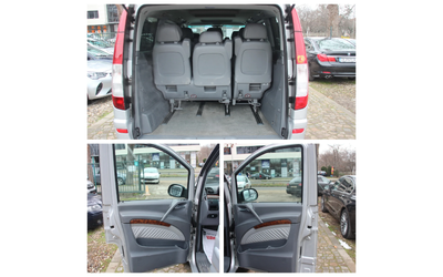 Mercedes-Benz Viano 3.2i    7+ 1 МЕСТА - автомобили, коли, обяви за нови и употребявани 15