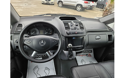 Mercedes-Benz Vito 2.2CDI-136кс= 9МЕСТА= ДЪЛГА БАЗА= АВТОМАТ= FACE - автомобили, коли, обяви за нови и употребявани 11