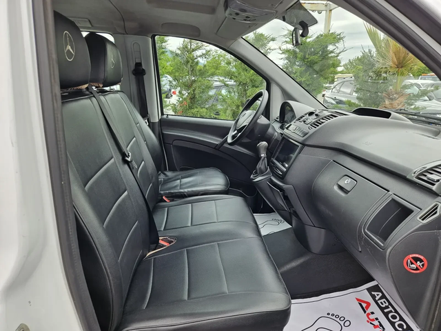 Mercedes-Benz Vito 2.2CDI-136кс= 9МЕСТА= ДЪЛГА БАЗА= АВТОМАТ= FACE - автомобили, коли, обяви за нови и употребявани 14