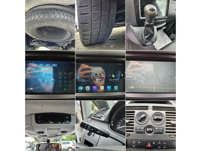 Mercedes-Benz Vito 2.2CDI-136кс= 9МЕСТА= ДЪЛГА БАЗА= АВТОМАТ= FACE - автомобили, коли, обяви за нови и употребявани 16