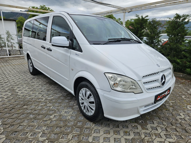 Mercedes-Benz Vito 2.2CDI-136кс= 9МЕСТА= ДЪЛГА БАЗА= АВТОМАТ= FACE - автомобили, коли, обяви за нови и употребявани 1