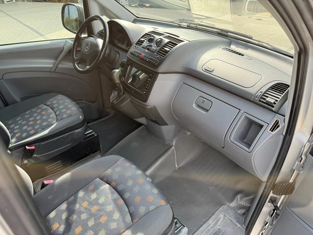 Mercedes-Benz Vito 120CDI 3.0 V6 Long Товаропътнически 5-местен - автомобили, коли, обяви за нови и употребявани 9