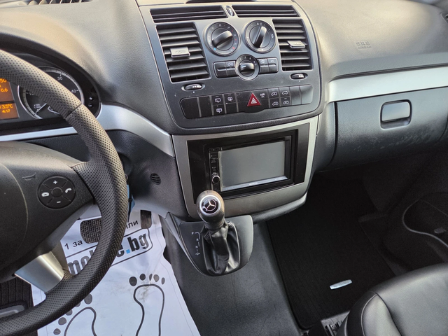Mercedes-Benz Vito 122 CDI, V6, Макси, Автомат, Климатик, Нави - автомобили, коли, обяви за нови и употребявани 10