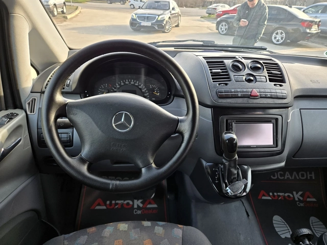 Mercedes-Benz Vito 2.2CDI-150кс= АВТОМАТ= 8МЕСТА= КЛИМАТРОНИК - автомобили, коли, обяви за нови и употребявани 11