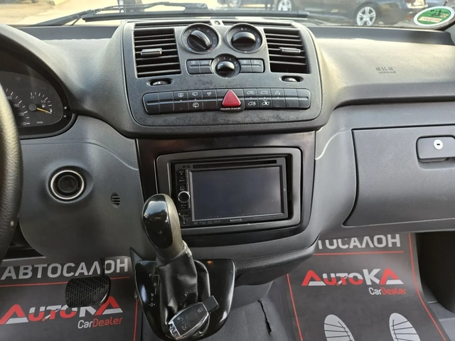 Mercedes-Benz Vito 2.2CDI-150кс= АВТОМАТ= 8МЕСТА= КЛИМАТРОНИК - автомобили, коли, обяви за нови и употребявани 14