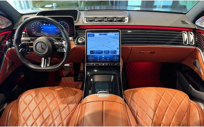 Mercedes-Benz W150 S450 Long 4Matic AMG-Line - автомобили, коли, обяви за нови и употребявани 13