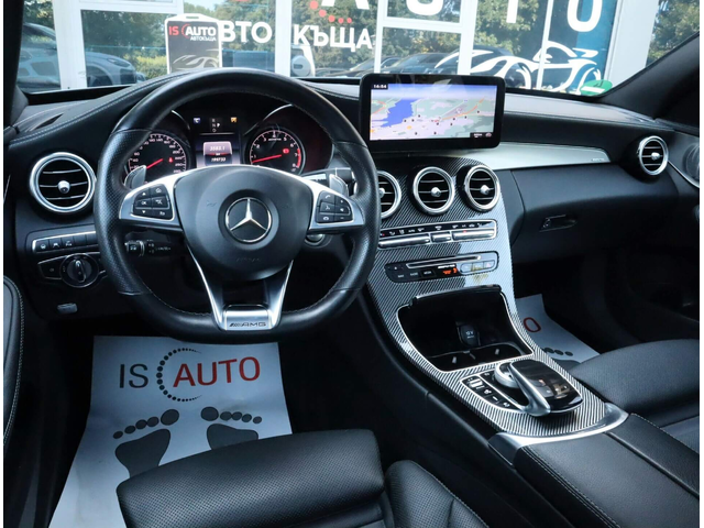 Mercedes C43 AMG 4Matic/Обдухване/Карбон/Дистроник/Burmester/Pano./ - автомобили, коли, обяви за нови и употребявани 6