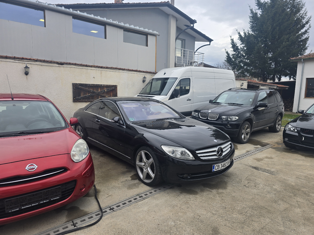 Mercedes CL500 - автомобили, коли, обяви за нови и употребявани 1